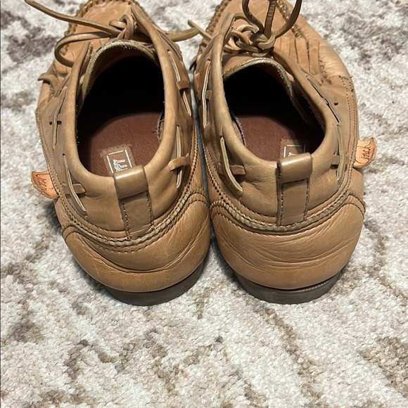 Coach Tan Leather Moccasins - Picture 4 of 7